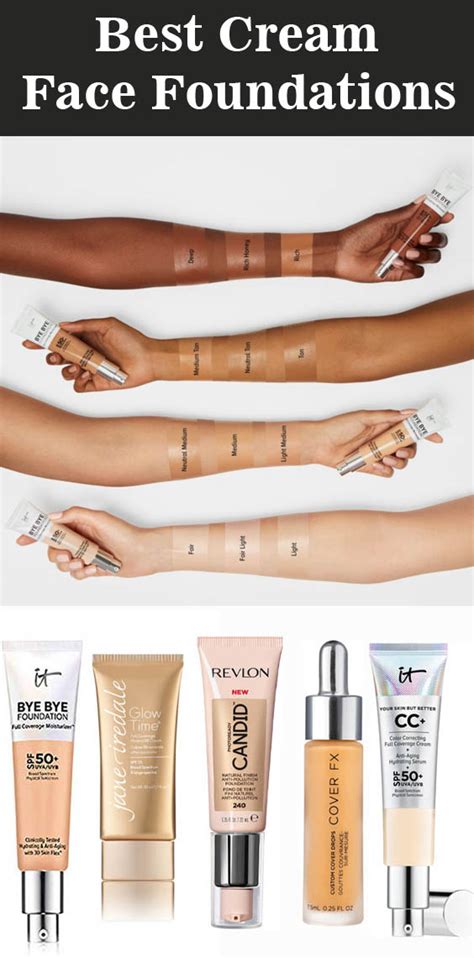 10 Top Cream Face Foundation To Get A Glam Look Top Beauty Magazines