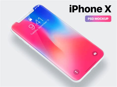 30 Free Iphone X Mockups 2017 Psd And Sketch Mashtrelo