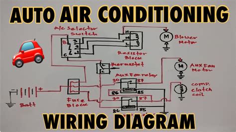 Basic Car Ac Electrical Diagram