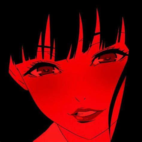 Yumeko Jabami Icons 💕 Red Aesthetic Grunge Aesthetic Anime Red