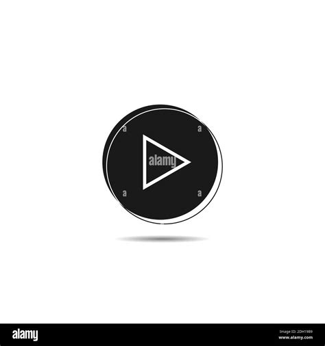 Play Button Template Stock Vector Image And Art Alamy