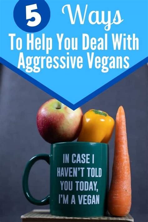 how to deal with aggressive vegans 5 tips and advice self development journey
