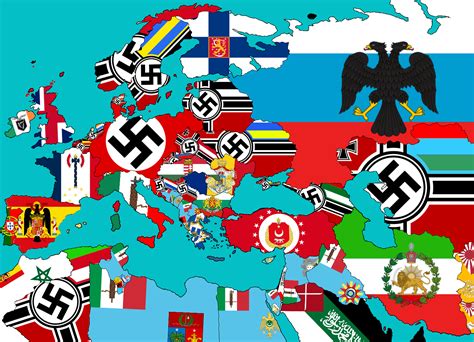 Map Of Europe ‌ What Would Have Happened If Nazi Germany Had Won World