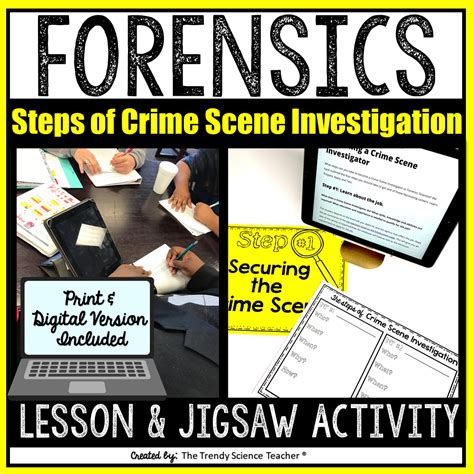 Teaching The Steps Of Crime Scene Investigation In Forensics ⋆ The