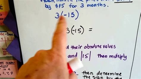 Multiplying Integers Examples With Answers