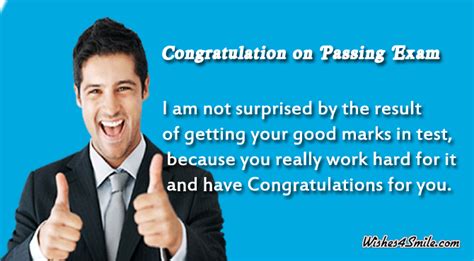 Congratulations Messages For Passing Exams Wishes4smile