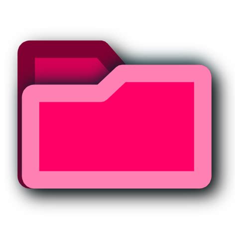 Folder Pink Icons Free Icons In 2d Icon Search Engine