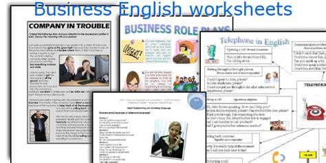 English Esl Business English Worksheets Most Downloaded 60 Results 6