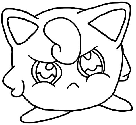 Pokemon Jigglypuff Pages Coloring Pages
