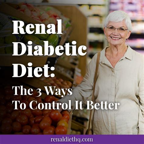 Get healthier kidneys in minutes a day without medicine, without costly doctor or specialist i'm saying yes! Renal Diabetic Diet: The 3 Ways To Control It Better ...