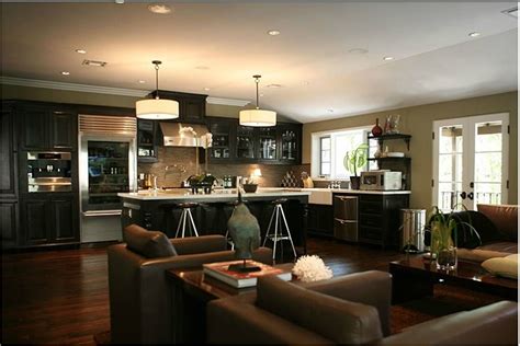 Jeff Lewis Small Kitchen Living Room Combo Design Kitchen Living Room