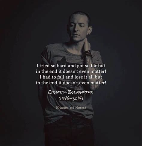 Linkin Park Song Quote Chester Bennington Chester Bennington Quotes