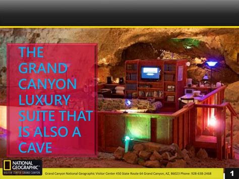 The Grand Canyon Luxury Suite That Is Also A Cave