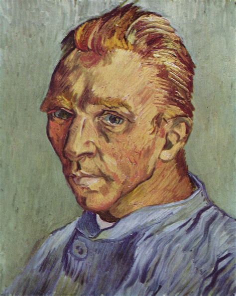 Self Portrait 1889 Vincent Van Gogh