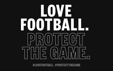 Love Football Protect The Game Brentwood Town Fc