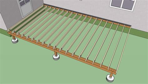 Installing Deck Joists Building Design Plan Deck Building Plans