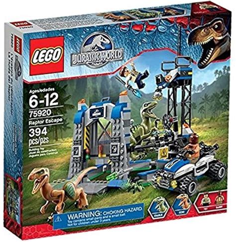 Lego Jurassic World 75920 Levasion Du Velociraptor Amazonfr Jeux Et Jouets