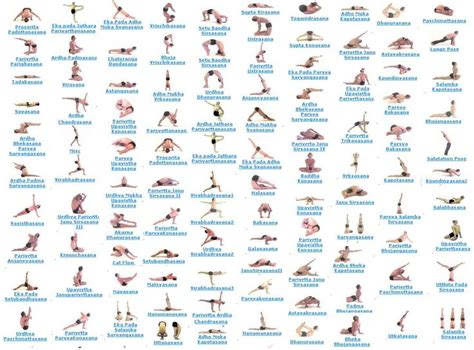 infographics yoga poses with names yoga pinterest yoga poses best yoga videos and charts