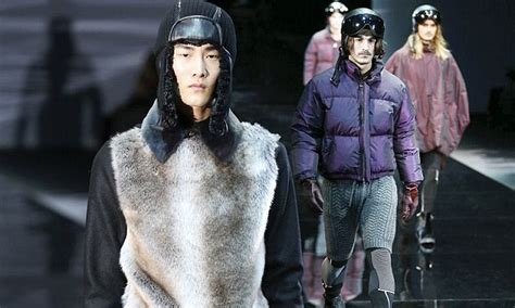 Emporio Armani Sets The Scene For Aw2014 In Milan Fashion Week Daily