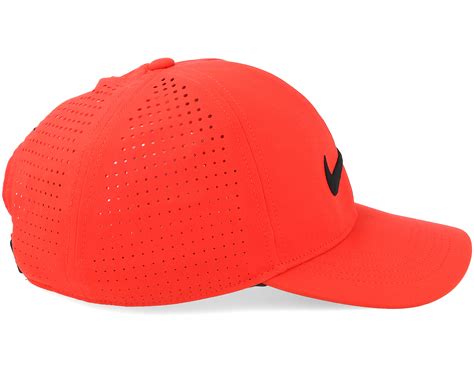 Mens Legacy Cap Orange Adjustable Nike Caps