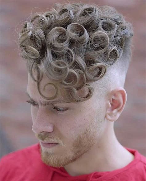 perm hair styles for men get curly and stylish hair today