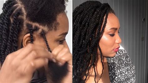 How can i make kinky twists? How To: DIY Kinky Twists on natural hair - YouTube