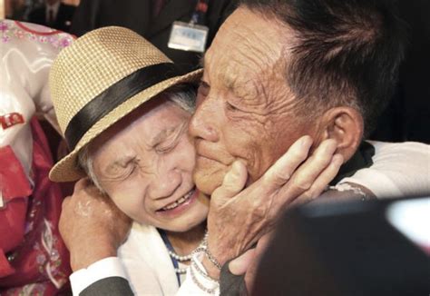 Korean Families Reunited For First Time Since Korean War