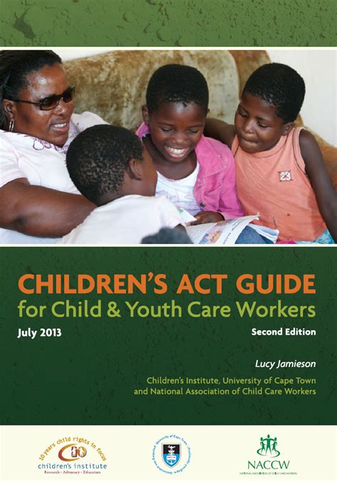 Childrens Act Guide For Child And Youth Care Workers Global Social