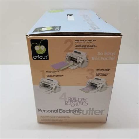 Buy The Cricut 29 0001 Personal Electronic Cutting Machine Goodwillfinds