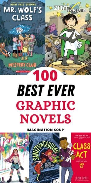 The Best Graphic Novels For Kids Imagination Soup