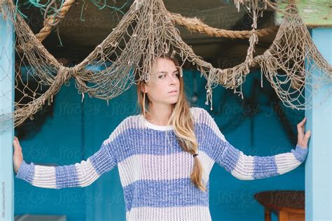 Woman Portrait In The Seaside By Stocksy Contributor Mattia Stocksy