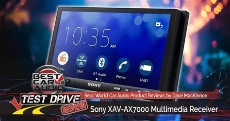 Test Drive Review Sony Xav Ax7000 Multimedia Receiver