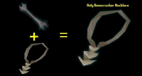 Suggestion Holy Bonecrusher Necklace R2007scape