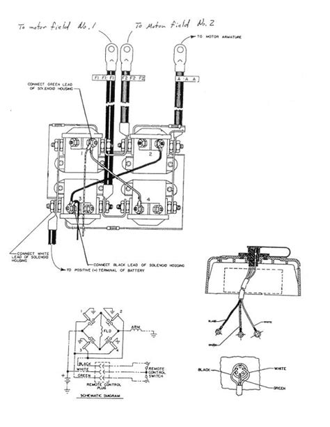 Warn Winch Model 8274 Wiring Diagram