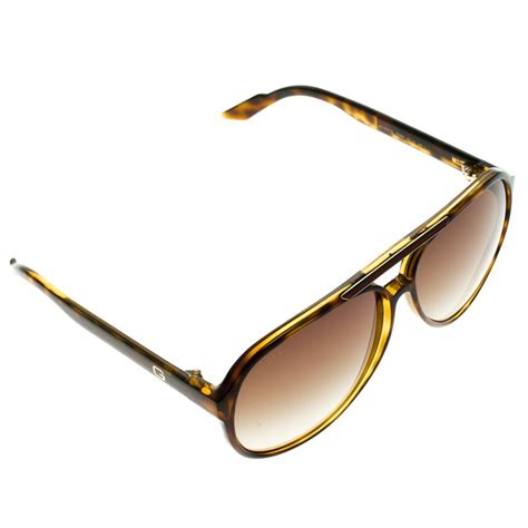 gucci havana gg 1627 s aviator sunglasses gucci the luxury closet