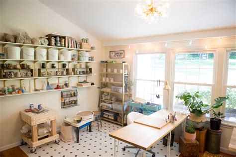 A Ceramicist Turned Her Living Room Into A Coworking Studio Art