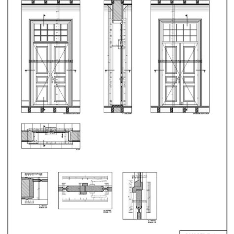 Wooden Doors Collection 1 Cad Files Dwg Files Plans And Details