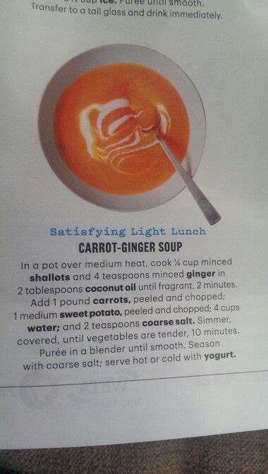 Martha Stewart Carrot Ginger Soup With Coconut Oil Carrot Ginger Soup