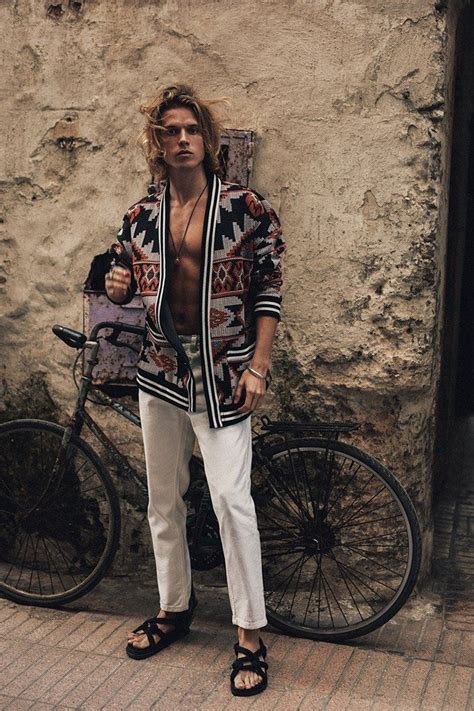 Hippie Bohemian Style Mens Ginette Bourgeois