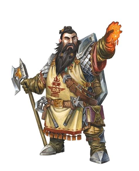 Male Dwarf Cleric Of Angradd Pathfinder Pfrpg Dnd Dandd D20 Fantasy