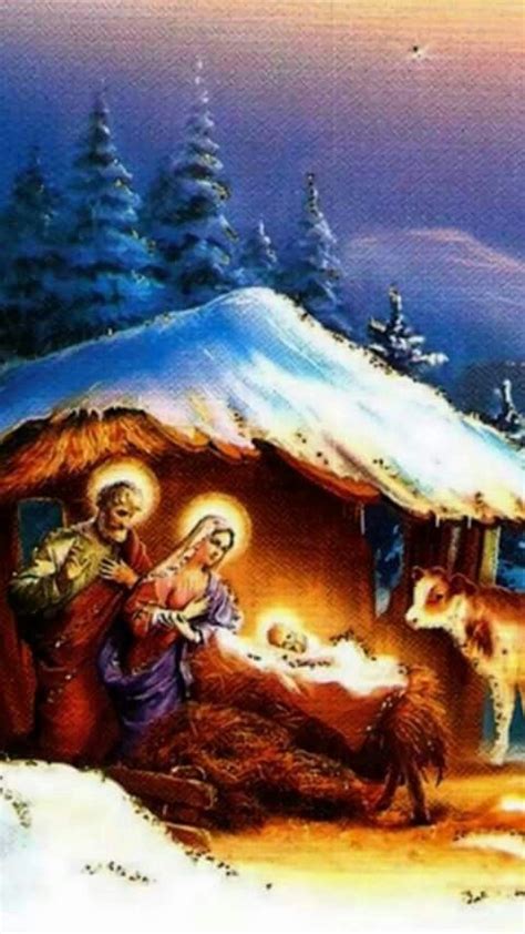 Pin By Blanca Bernace On Navidad Christmas Jesus Christmas Wallpaper