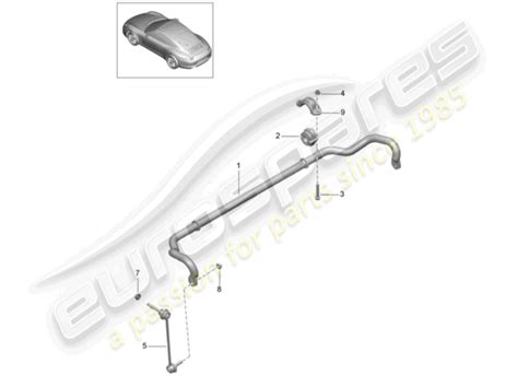 Porsche 991 2012 Exhaust System Parts Diagram 202 015