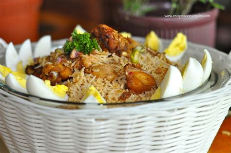 Kabsa Recipe For Arabian Chicken And Fragrant Rice