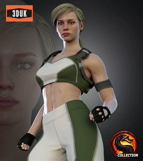 Mk Cassie Cage For G F Daz Content By Duk