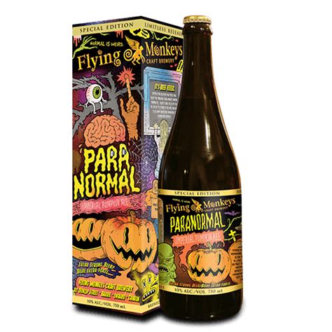 Paranormalpumpkinale Pumpkin Ale Paranormal Beer Bottle Imperial Root Beer Beer Bottles