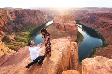 This Marriage Proposal At Horseshoe Bend In The Grand Canyon Is Unreal