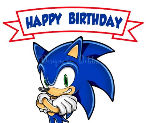 Happy birthday greetings, cards, to give. Sonic The Hedgehog Happy Birthday Coloring Pages ...
