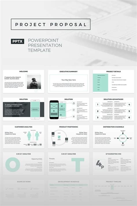 project proposal powerpoint  template
