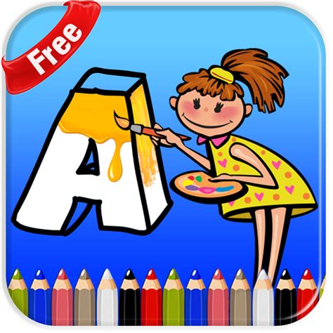 Glow coloring is the first doodle app that allows you to scan in images that you can color in or trace. ABC Coloring Pages for Kids App | http://theappmedia.com