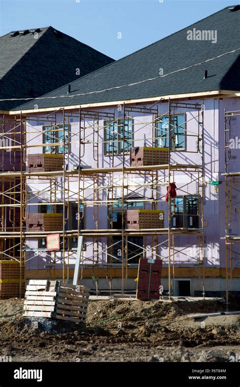 New Homes Being Built In Greater Toronto Area Stock Photo Alamy